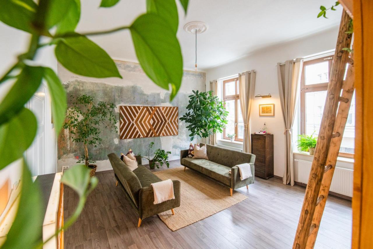theleaf - design apartment&café Lipsia Esterno foto