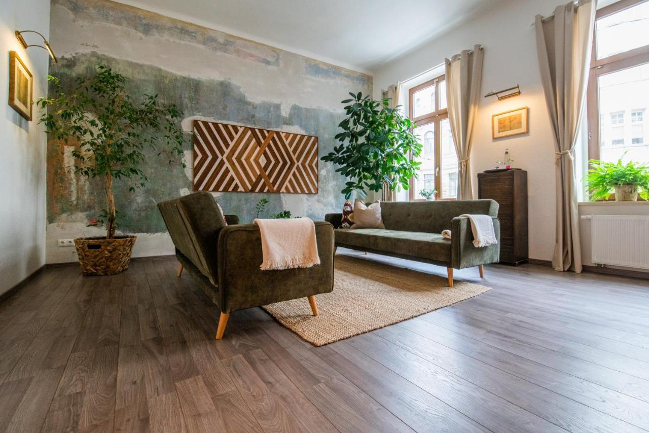 theleaf - design apartment&café Lipsia Esterno foto